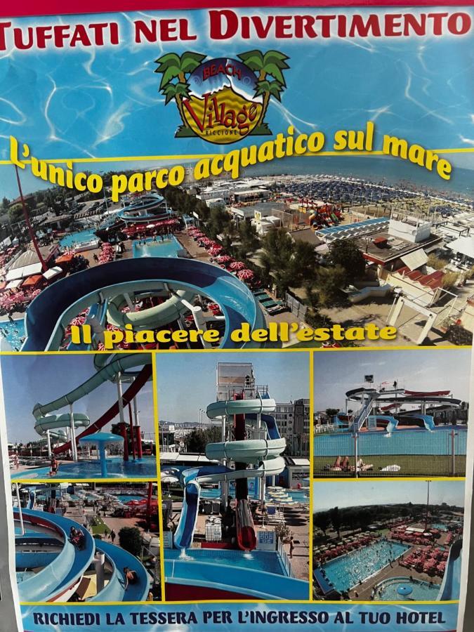 Hotel Trieste Riccione Dış mekan fotoğraf